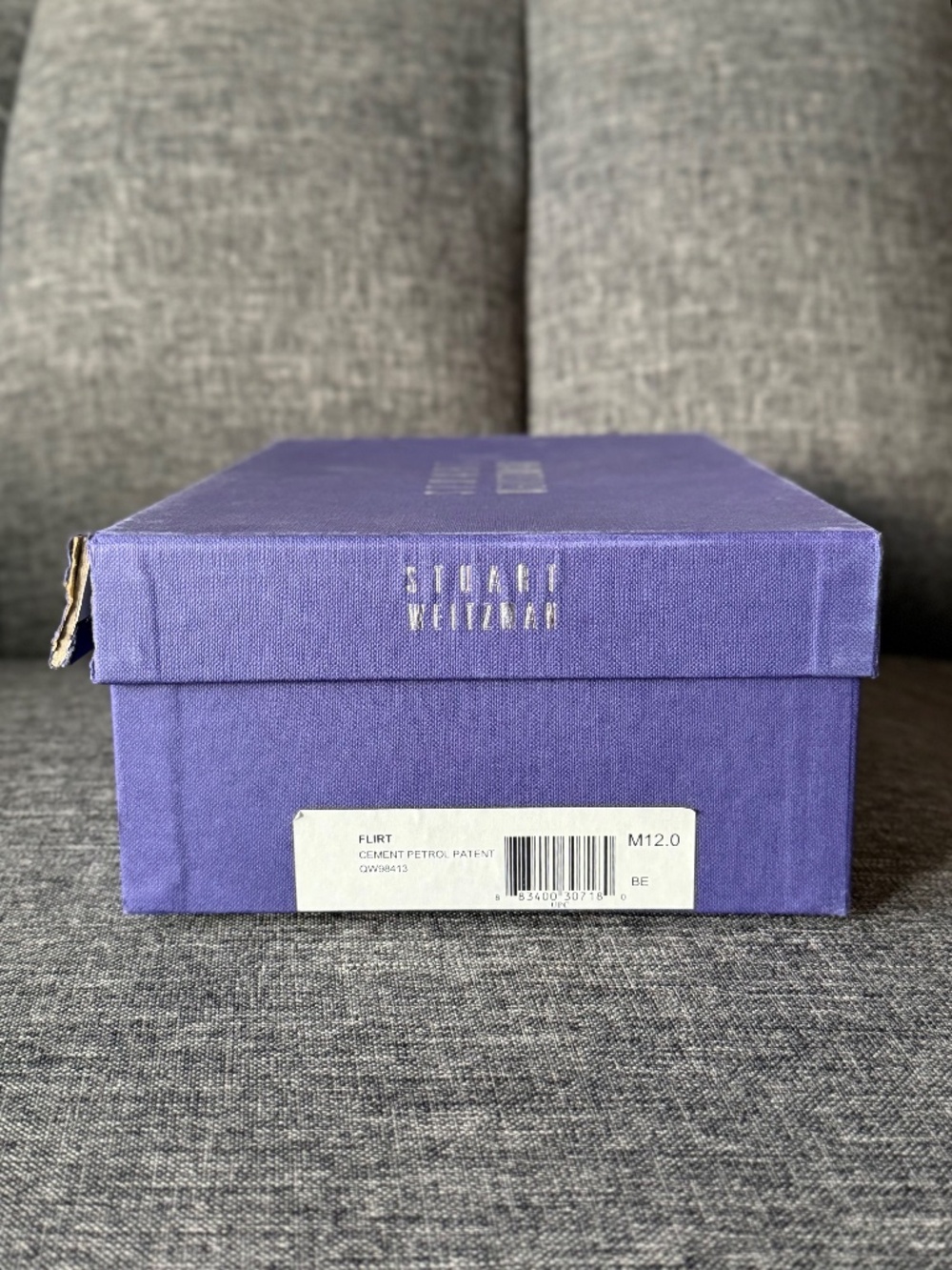 Stuart Weitzman |Flirt Cement Patent | size 12 | 105mm / 4.25 heel - Picture 8 of 9